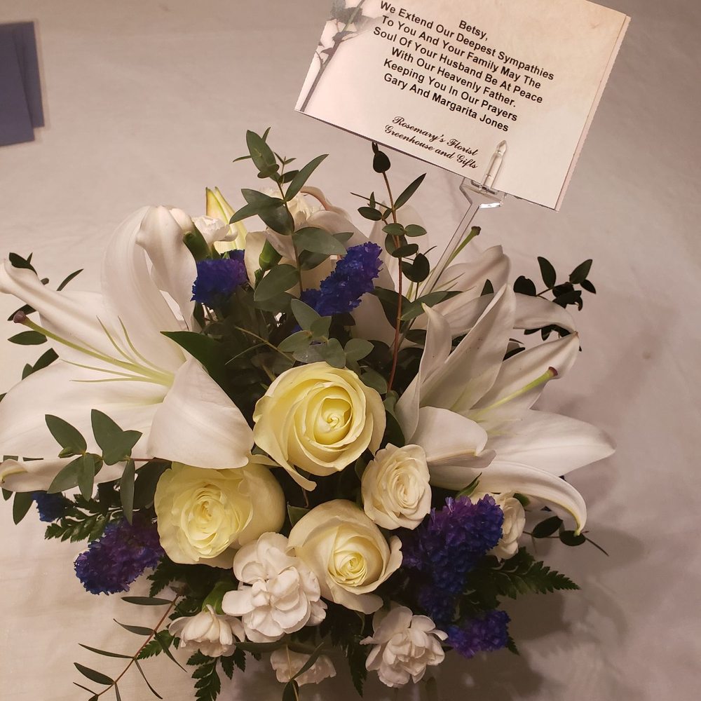 Rosemary's Florist & Greenhouses - Floral arrangement - Florists Near Me - Williamsport, Maryland Rosemary's Florist & Greenhouses - Floral arrangement - Florists Near Me - Williamsport, Maryland