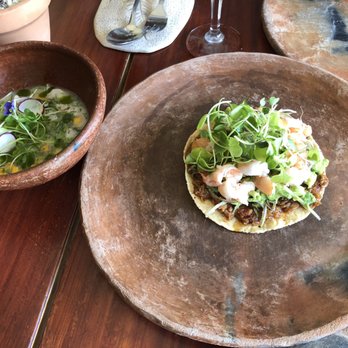 Almoraduz - Shrimp tostada - Oaxacan Near Me - Puerto Escondido, OAX Almoraduz - Shrimp tostada - Oaxacan Near Me - Puerto Escondido, OAX