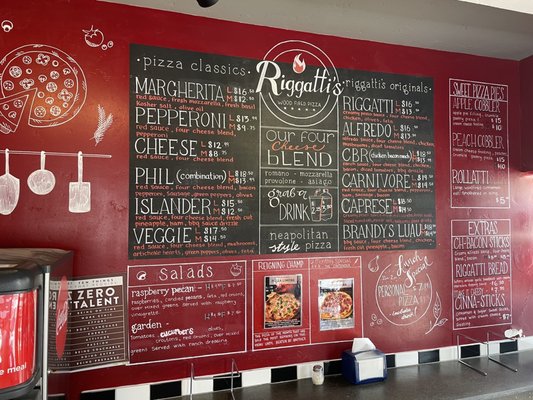 Menu photo 2 Riggatti's Wood Fired Pizza St. George, UT Menu photo 2 Riggatti's Wood Fired Pizza St. George, UT