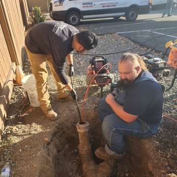 Rooter-Man Sonoma County - Jayson and Rane' exploring the problem - Plumbing Near Me - Santa Rosa, California Rooter-Man Sonoma County - Jayson and Rane' exploring the problem - Plumbing Near Me - Santa Rosa, California