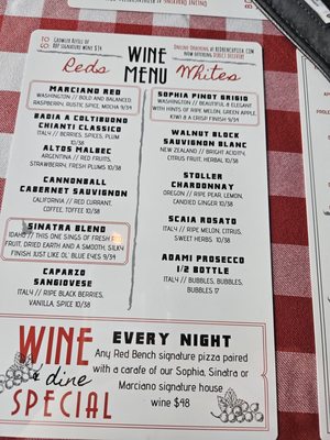 Red Bench Pizza by null