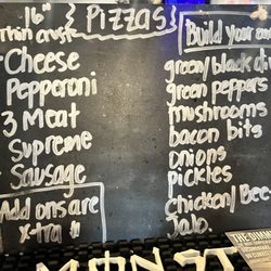K Jo's Kafe - Pizza flavors