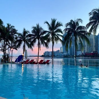 Mandarin Oriental, Miami - View from pool - Hotels Near Me - Miami, Florida Mandarin Oriental, Miami - View from pool - Hotels Near Me - Miami, Florida