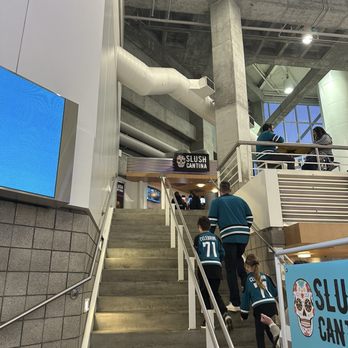 SAP Center - Stairs up to the Cantina - Stadiums & Arenas Near Me - San Jose, California SAP Center - Stairs up to the Cantina - Stadiums & Arenas Near Me - San Jose, California