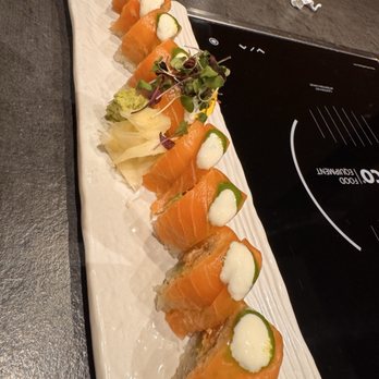 Hanagi Japanese Restaurant - Spicy salmon roll - Japanese Near Me - Anaheim, California Hanagi Japanese Restaurant - Spicy salmon roll - Japanese Near Me - Anaheim, California