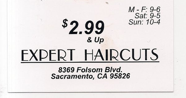 Expert Haircuts 8379 Folsom Blvd Sacramento Ca Barbers