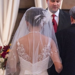 A Bride to Remember - A Bride To Remember custom dress and veil.