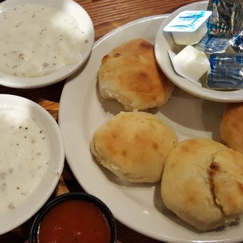 Cracker Barrel Old Country Store - Biscuits and gravy - Breakfast & Brunch Near Me - Phoenix, Arizona Cracker Barrel Old Country Store - Biscuits and gravy - Breakfast & Brunch Near Me - Phoenix, Arizona