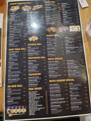 Menu photo 5 Sushi Mafia Long Beach, CA