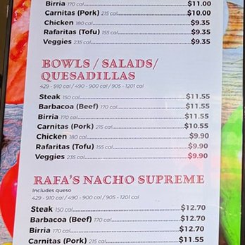 Rafa's Burrito Co - New American Near Me - Tahlequah, Oklahoma