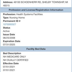 Shelby Nursing Center