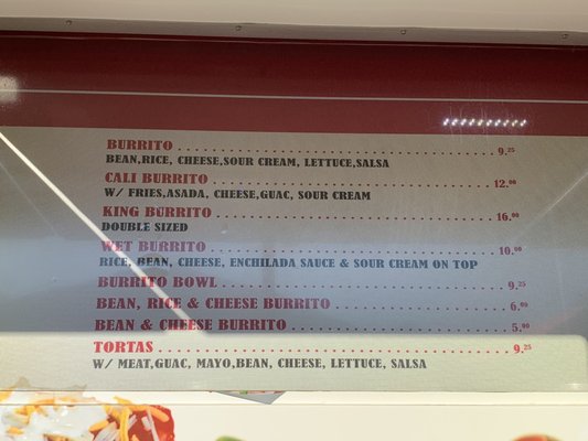Menu photo 3 El Zaguan Weed, CA