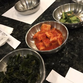Tang 190 - banchan (seaweed, spicy radish) - Korean Near Me - Irvine, California