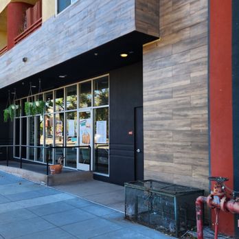 Tacotarian San Diego - 30th street side table seating side - Tacos Near Me - San Diego, California