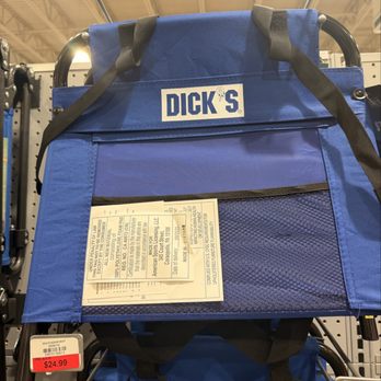 DICK'S Sporting Goods - Your butt won't get sore with soft Dick's chair - Sports Wear Near Me - Orlando, Florida DICK'S Sporting Goods - Your butt won't get sore with soft Dick's chair - Sports Wear Near Me - Orlando, Florida