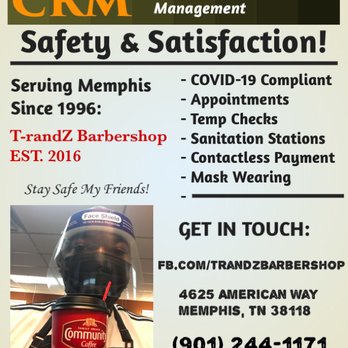T-randZ Barbershop - COVID-19 Update - Barbers Near Me - Memphis, Tennessee T-randZ Barbershop - COVID-19 Update - Barbers Near Me - Memphis, Tennessee