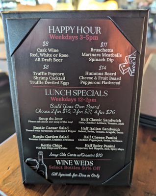 Menu photo 3 Rustic Cork Everett, WA Menu photo 3 Rustic Cork Everett, WA