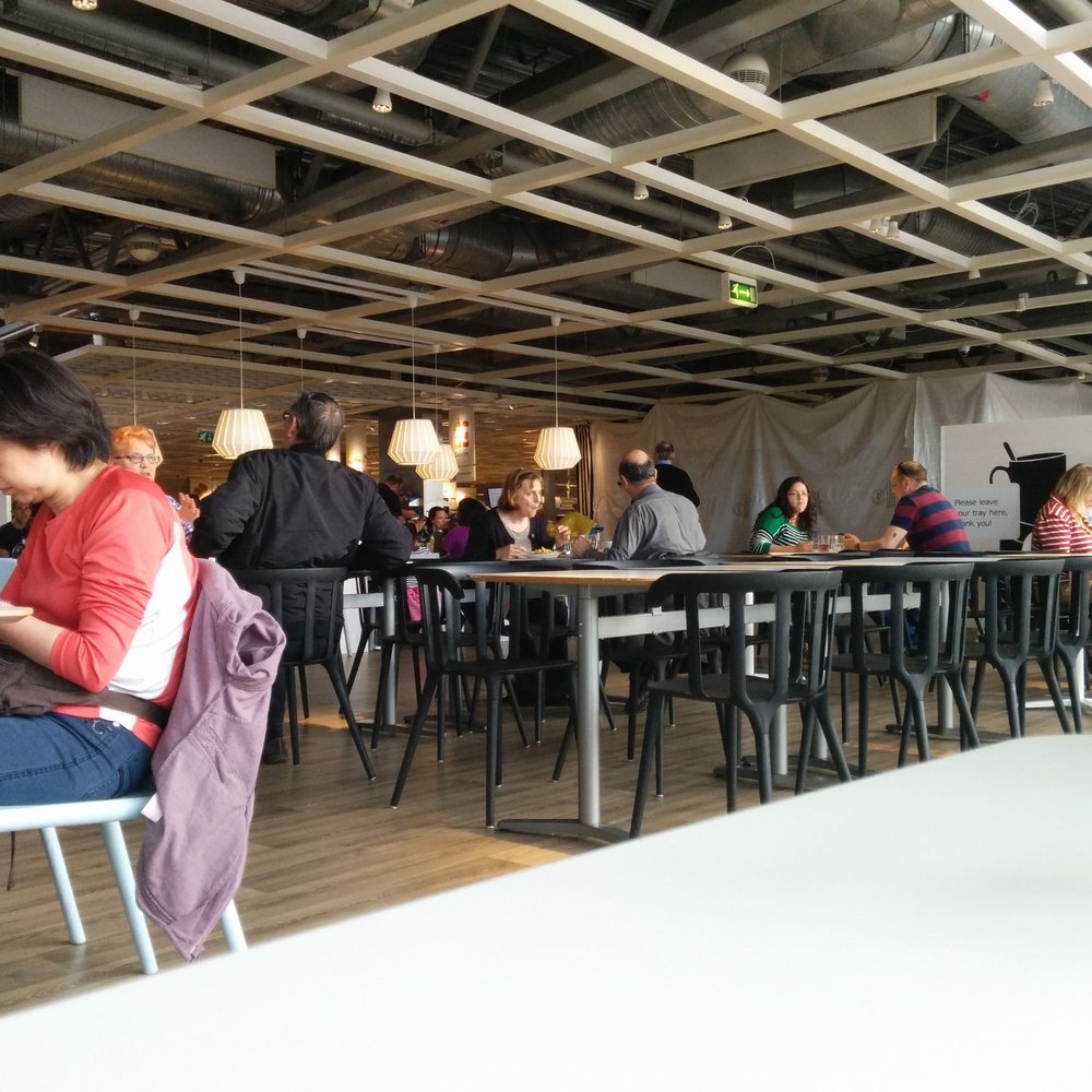 IKEA -Croydon - Upstairs where you sit down to eat. Very nice. - Furniture Stores Near Me - Croydon, XGL
