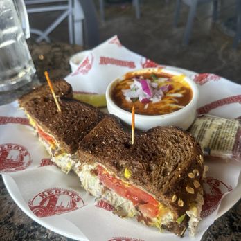 Roscoes - Tuna melt and side of chili - Delis Near Me - Chino Hills, California Roscoes - Tuna melt and side of chili - Delis Near Me - Chino Hills, California