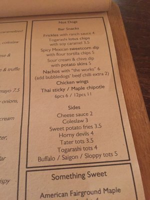 Menu photo 1 Bubbledogs London, XGL Menu photo 1 Bubbledogs London, XGL
