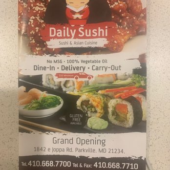 Daily Sushi - Sushi Bars Near Me - Parkville, Maryland Daily Sushi - Sushi Bars Near Me - Parkville, Maryland