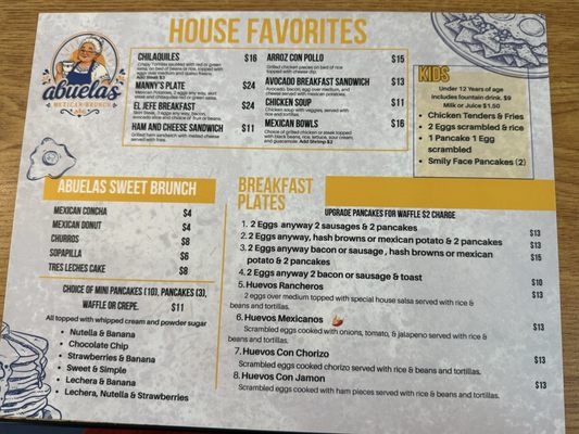 Menu photo 1 Abuelas Mexican Brunch Jacksonville, FL Menu photo 1 Abuelas Mexican Brunch Jacksonville, FL