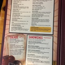 West Cove Lanes/Pizza of Eight - Menu