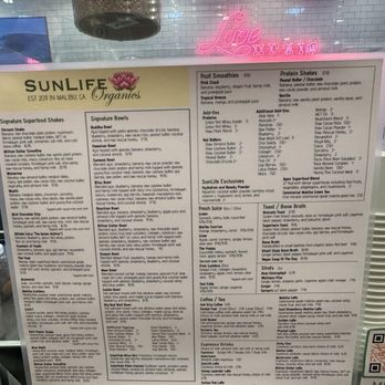 SunLife Organics - Juice Bars & Smoothies Near Me - Calabasas, California