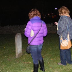 Olde Town Ghost Tours - Checking out the spirits in Dublin's oldest cemetery.