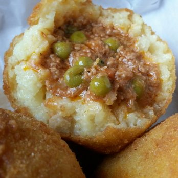 Francesca - Amazing arancini, with a delicious meat sauce surrounded by buttery arborio rice, all wrapped in breadcrumbs and deep-fried crunchy good! - Bakeries Near Me - Toronto, Ontario