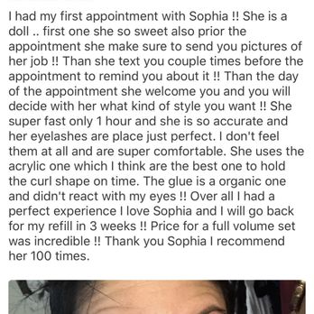 Sophia's Lash Studio - Eyelash Service Near Me Sophia's Lash Studio - Eyelash Service Near Me