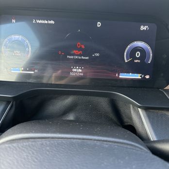 Fox Rent A Car - Vehicle was 0% oil life and wasn't even filled up all the way. - Car Rental Near Me - Phoenix, Arizona
