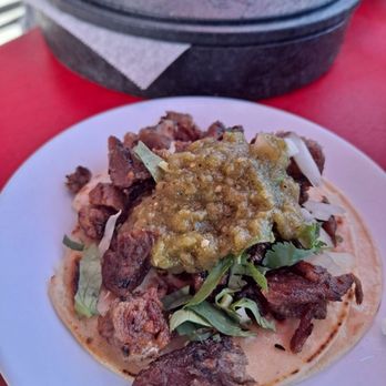 El Pirrin - Taco de Chicharon the Best flavor!!! Delicious!!! - Mexican Near Me - San Jose, California