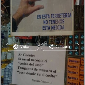 Ferreteria Maria Martinez Serrano - Hardware Stores Near Me - Madrid, M Ferreteria Maria Martinez Serrano - Hardware Stores Near Me - Madrid, M