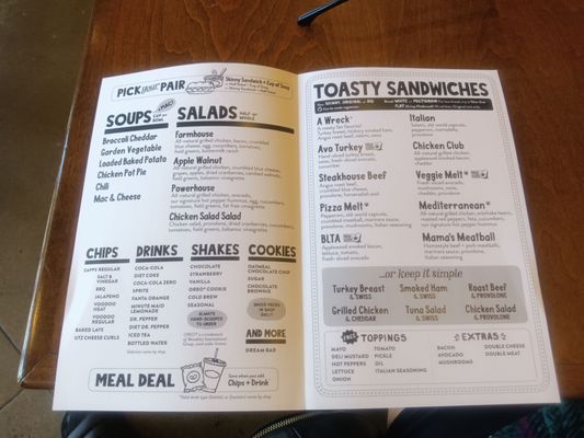 Menu photo 1 Potbelly Glen Allen, VA