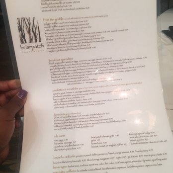 Briarpatch Restaurant - Menu - American Near Me - Winter Park, Florida