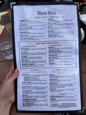 Menu photo 1 Rhein Haus Leavenworth, WA Menu photo 1 Rhein Haus Leavenworth, WA