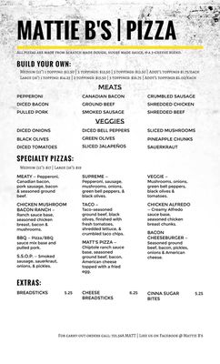 Menu photo 2 Mattie B's Ray, ND Menu photo 2 Mattie B's Ray, ND