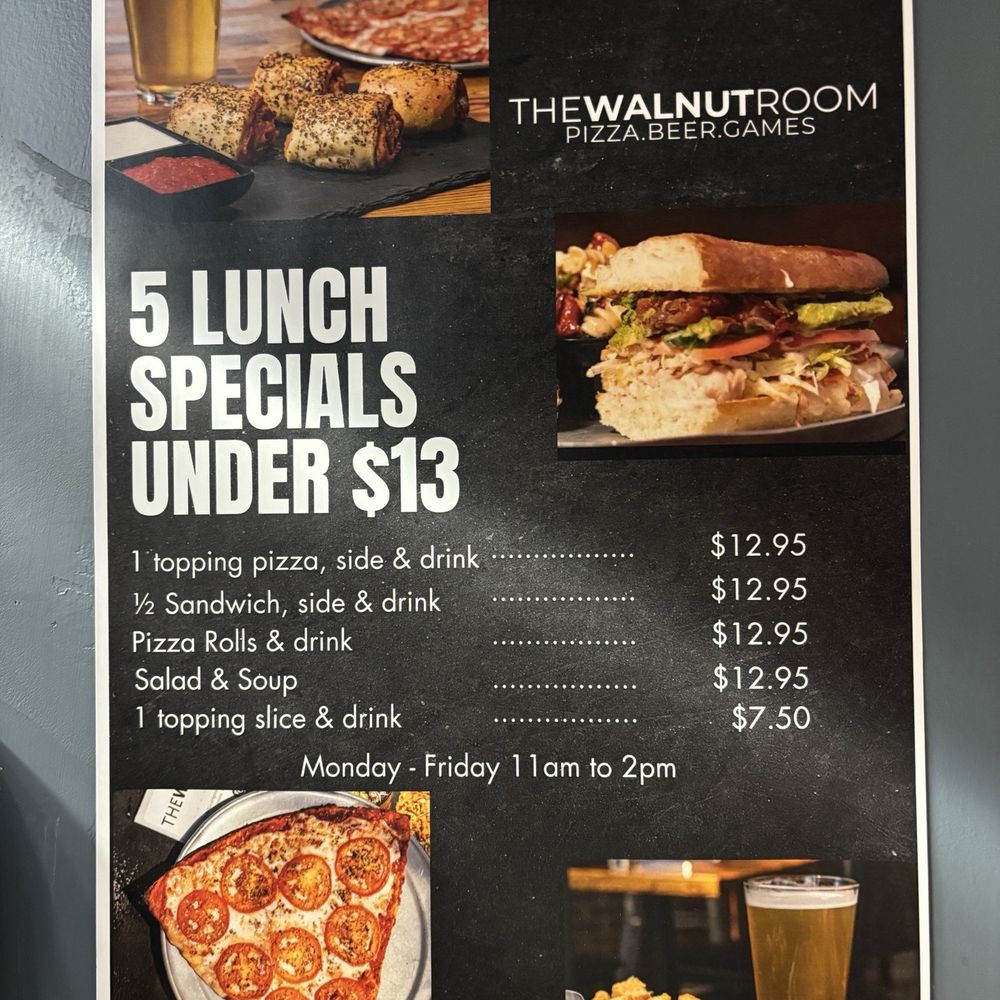 The Walnut Room - Pizza Near Me - Denver, Colorado
