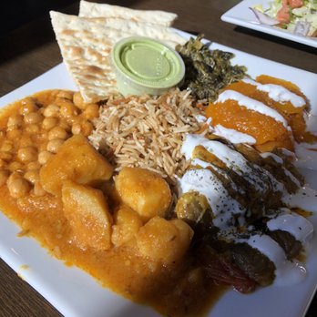 Maiwand Grill - Vegetable Platter - Afghan Near Me - Baltimore, Maryland