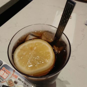 味千拉麵 - Cold Lemon Tea - Japanese Near Me - Hong Kong, HK
