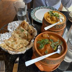 Heritage India - Garlic Cilantro Naan, Chicken Vindaloo, Chicken Tikka Masala
