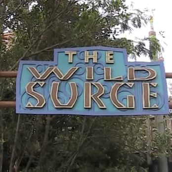The Wild Surge - Wild Surge Drop Tower Ride sign, Jungala, Busch Gardens Theme Park, Tampa - Amusement Parks Near Me - Tampa, Florida The Wild Surge - Wild Surge Drop Tower Ride sign, Jungala, Busch Gardens Theme Park, Tampa - Amusement Parks Near Me - Tampa, Florida