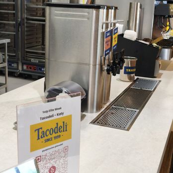 Elite Week at Tacodeli - Katy - Check in sign - Yelp Events Near Me - Houston, Texas