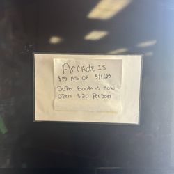 The Adult Shop - The prices for booths or larger theater