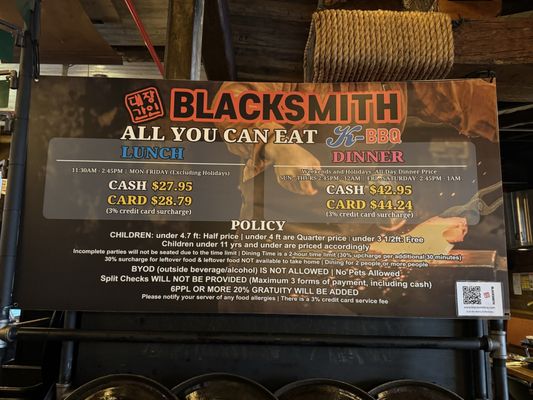 Menu photo 1 Blacksmith BBQ Bayside, NY