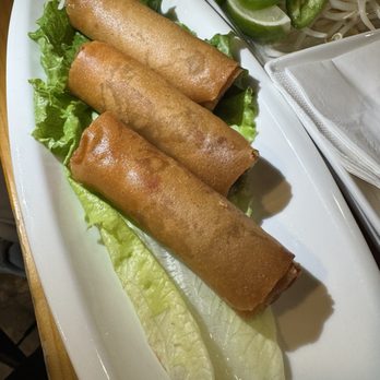 Miss Pho - Crispy taro roll (3) with Pork and Shrimp - $8 - Vietnamese Near Me - Seattle, Washington Miss Pho - Crispy taro roll (3) with Pork and Shrimp - $8 - Vietnamese Near Me - Seattle, Washington