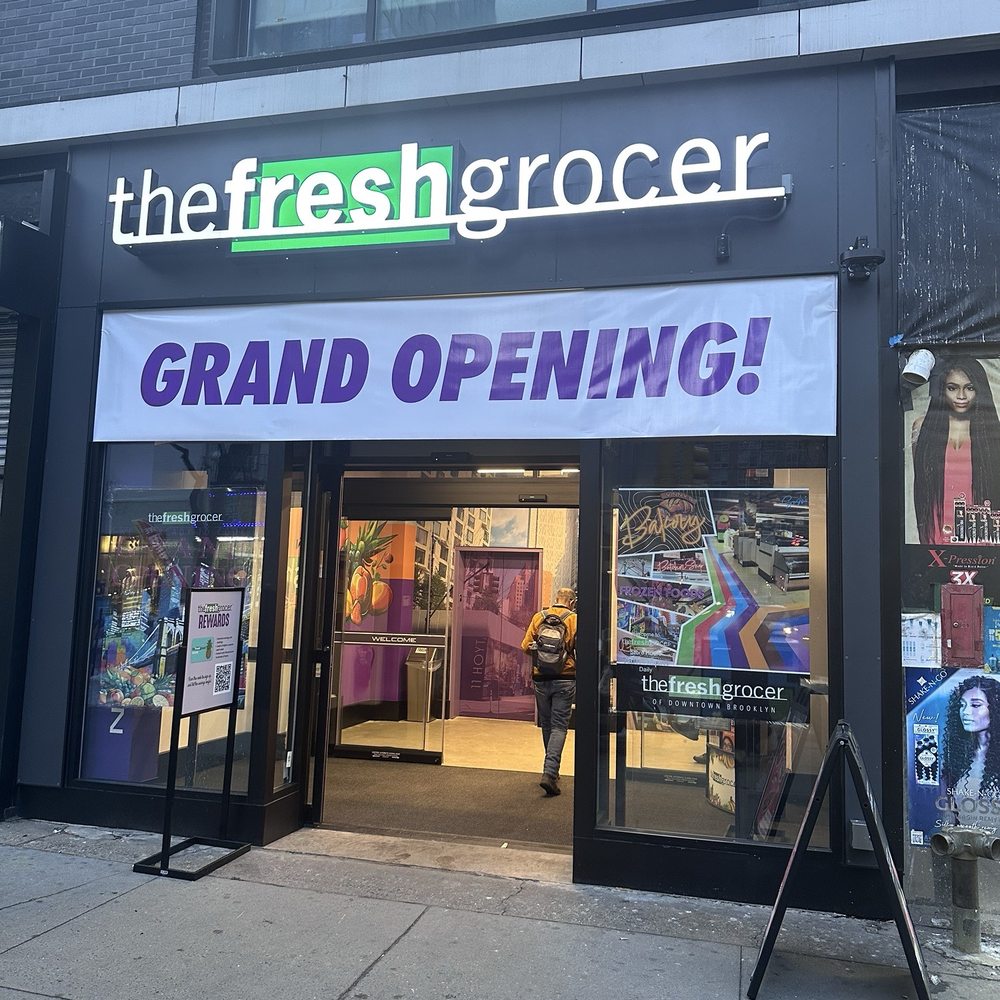 BK FRESH GROCER - The outside of the store - Vegan Near Me