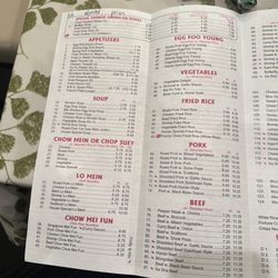 No 1 Wok - Menu