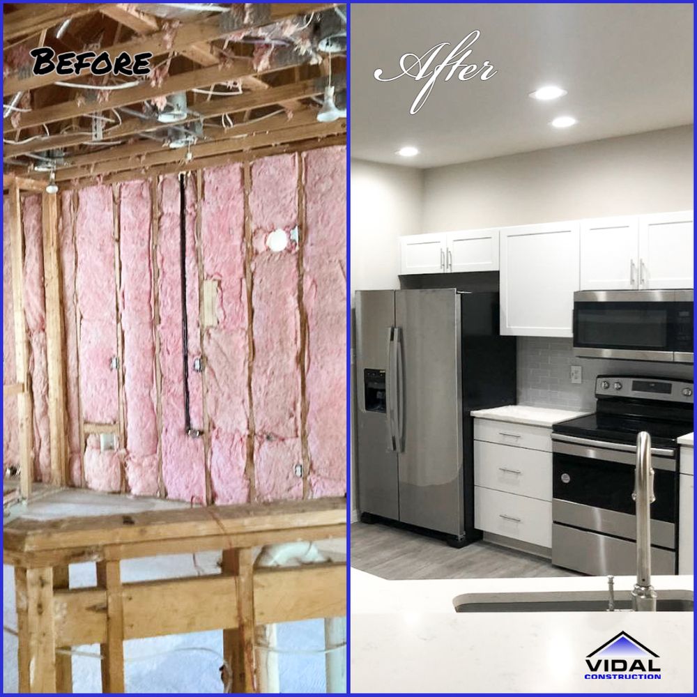 Slide of Vidal Construction